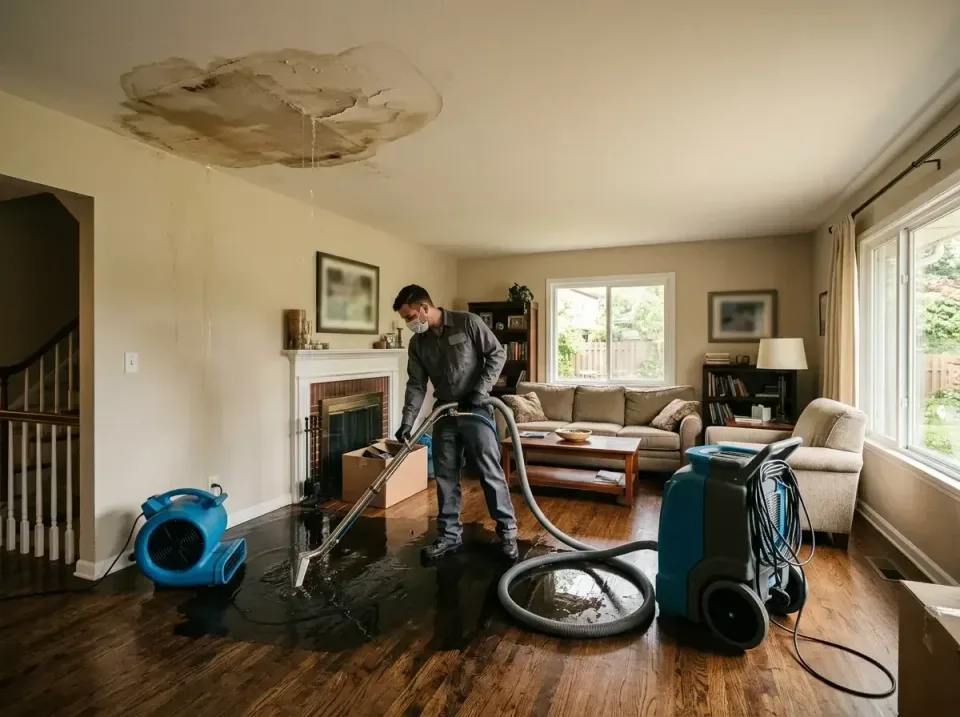attic-pipe-burst-ceiling-drip-008 — frequently asked questions, Water Damage Restoration & Carpet Care in Paterson, NJ